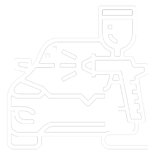 spray-gun white spray Mobile Car Body Repairs icon